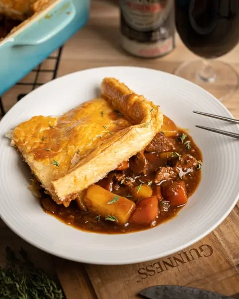 Steak and Ale Pie (Guinness)